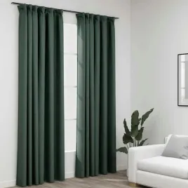 vidaxl-zaslony-stylizowane-na-lniane-2-szt-zielone-140x245-cm