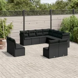 vidaxl-11-cz-zestaw-wypoczynkowy-do-ogrodu-poduszki-czarny-rattan-pe