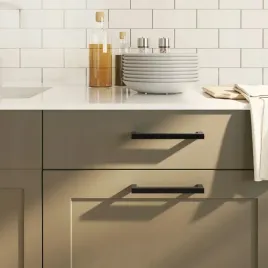 vidaxl-uchwyty-do-szafek-20-szt-czarne-160-mm-stal-nierdzewna