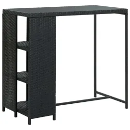 vidaxl-stolik-barowy-z-polka-czarny-120x60x110-cm-polirattan