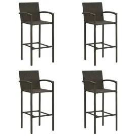 vidaxl-stolki-barowe-4-szt-brazowe-rattan-pe