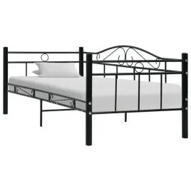 vidaxl-rama-lezanki-czarna-metalowa-90-x-200-cm