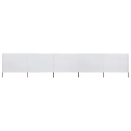 vidaxl-parawan-5-skrzydlowy-z-tkaniny-600x160-cm-piaskowa-biel