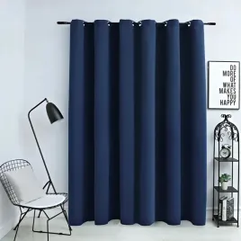 vidaxl-zaslona-zaciemniajaca-metalowe-kolka-niebieska-290x245-cm