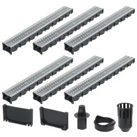 vidaxl-kanaly-odplywowe-6-szt-stal-galwanizowana-6-m