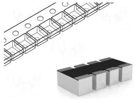 drabinka-rezystorowa-y-smd-27kohm-5percent-625mw-il-rezystorow-4-x1szt