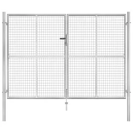 vidaxl-brama-ogrodowa-galwanizowana-stal-306x225-cm-srebrna
