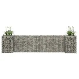 vidaxl-donica-gabionowa-w-ksztalcie-h-drut-stalowy-260x40x60-cm