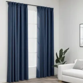 vidaxl-zaslony-stylizowane-na-lniane-2-szt-niebieskie-140x245-cm