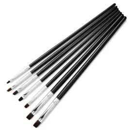 zestaw-pedzli-do-zelu-plaskie-czarne-7-szt
