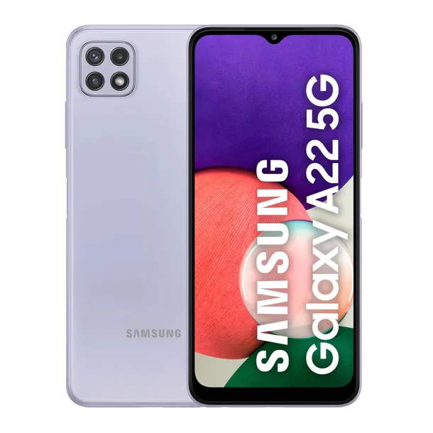 Samsung Galaxy A22 5G 4/64GB A226B/DSN Fioletowy Oryg. opakowanie Nowy