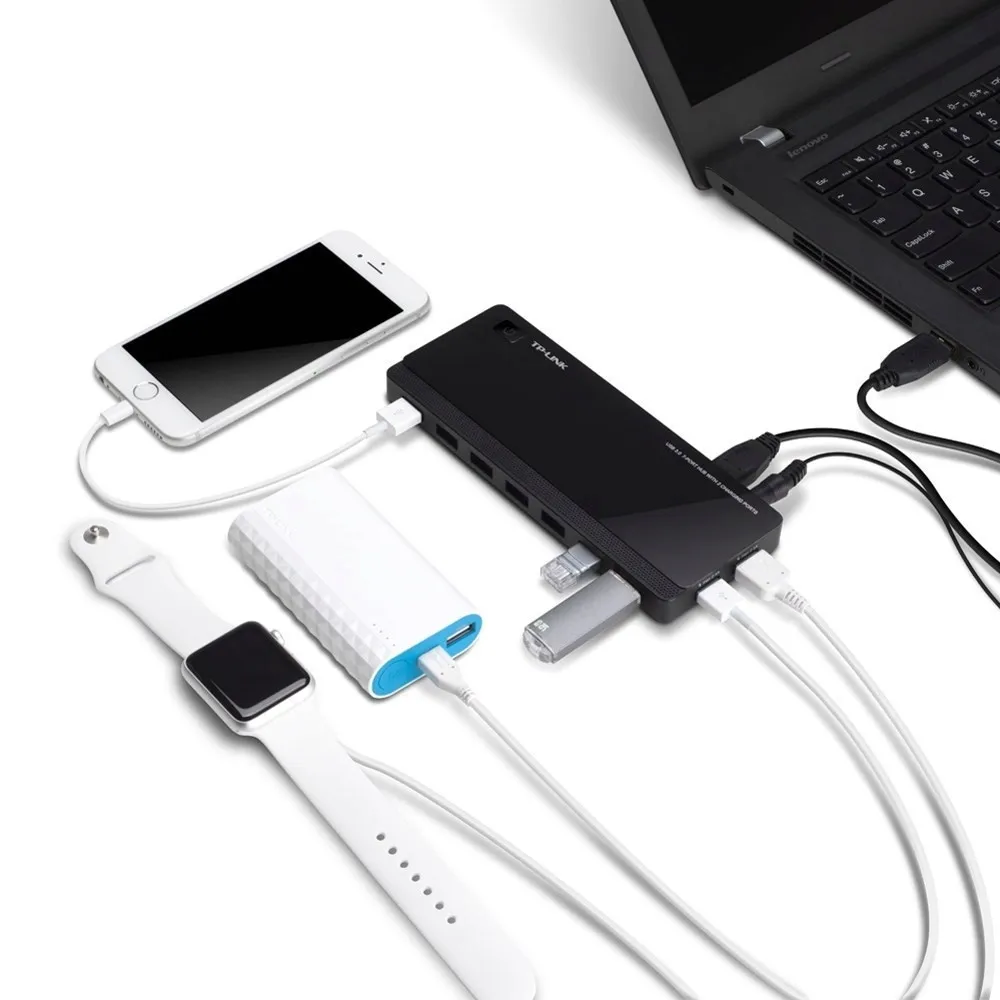 tp-link-uh720-7-portowy-hub-usb-3-0-stan-nowy