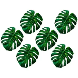 dekoracja-kartonowa-podkladka-hello-aloha-monstera-l-zielona-20-cm