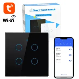 przelacznik-szklany-wifi-4-kanaly-wlacznik-do-puszki-czarny-do-swiatla-tuya