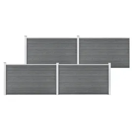 vidaxl-ogrodzenie-ogrodowe-wpc-699x106-cm-szare