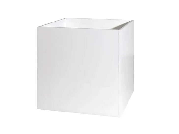 Kubik z plexi 20x20x20 cm 5 mm biały