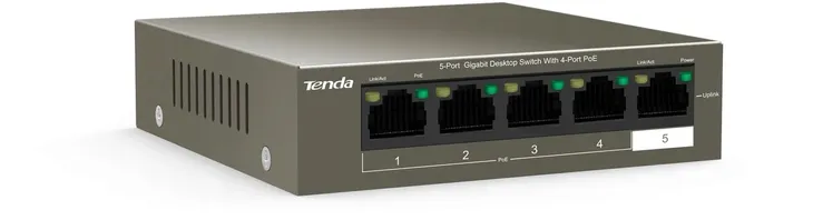 switch-poe-tenda-teg1105p-4-63w-stan-nowy