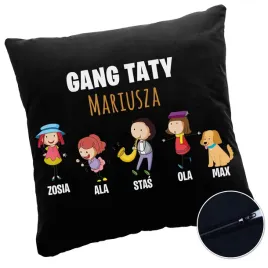 czarna-poduszka-na-dzien-ojca-gang-taty-na-prezent-upominek-z-imieniem