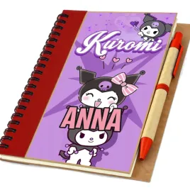 notatnik-notes-imie-kuromi-onegai-my-melody-mikolaj-swieta-urodziny-prezent