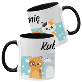 kubek-ceramiczny-330-ml-czarny-urocze-kotki-koty-wzory-twoje-imie
