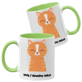 kubek-ceramiczny-330-ml-zielony-urocze-kotki-koty-wzory-twoje-imie