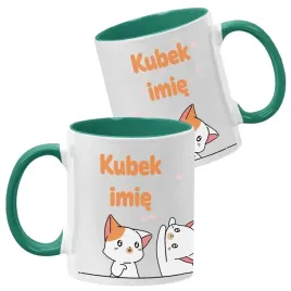kubek-ceramiczny-ciemno-zielony-urocze-kotki-koty-wzory-twoje-imie