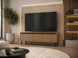 szafka-rtv-verti-302-dab-evoke-or-ryflowana-or-czarne-dodatki-or-nowoczesna