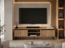 szafka-rtv-verti-312-dab-evoke-or-ryflowana-or-czarne-dodatki-or-nowoczesna