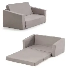 fotel-dzieciecy-costway-sofa-rozkladana-szary