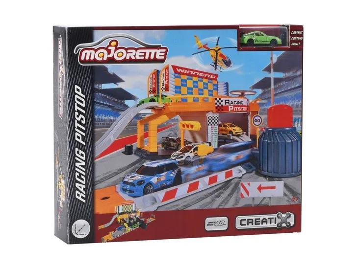 majorette-creatix-stacja-pitstop-auto-stan-nowy