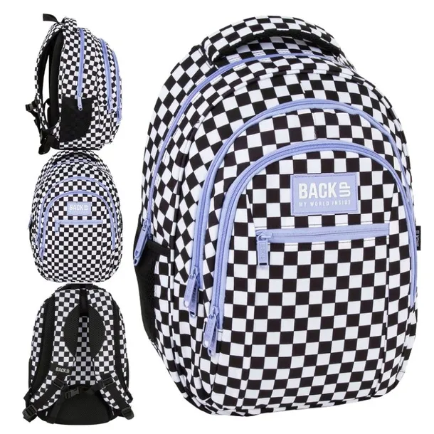 PLECAK SZKOLNY MŁODZIEŻOWY BACKUP POJEMNY DUŻY DO SZKOŁY WIELOKOMOROWY