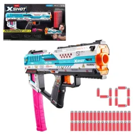 x-shot-wyrzutnia-skins-pro-fury-x-pistolet-40-nabojow-duzy-zasieg