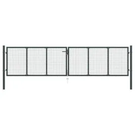 vidaxl-brama-ogrodowa-z-siatki-galwanizowana-stal-400x125-cm-szara