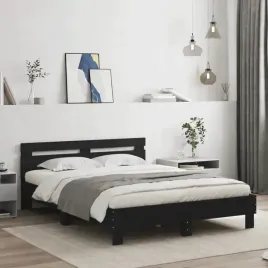 vidaxl-rama-lozka-z-wezglowiem-czarna-150x200-cm