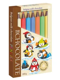 kredki-z-czekolady-czekoladowe-belgijska-czekolada-pingwiny-7-szt-100g