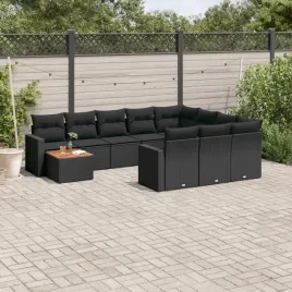 vidaxl-11-cz-zestaw-wypoczynkowy-do-ogrodu-poduszki-czarny-rattan-pe