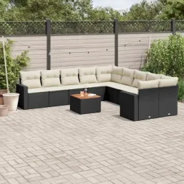 vidaxl-11-cz-zestaw-wypoczynkowy-do-ogrodu-poduszki-czarny-rattan-pe