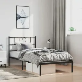 vidaxl-metalowa-rama-lozka-z-wezglowiem-czarna-100x190-cm