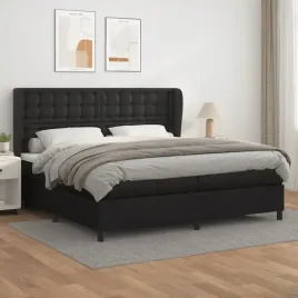 vidaxl-lozko-kontynentalne-z-materacem-czarne-ekoskora-200x200-cm