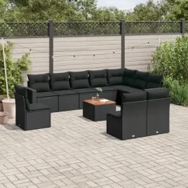 vidaxl-11-cz-zestaw-wypoczynkowy-do-ogrodu-poduszki-czarny-rattan-pe