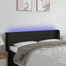 vidaxl-zaglowek-do-lozka-z-led-czarny-147x16x78-88-cm-tkanina