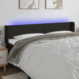 vidaxl-zaglowek-do-lozka-z-led-czarny-163x16x78-88-cm-tkanina
