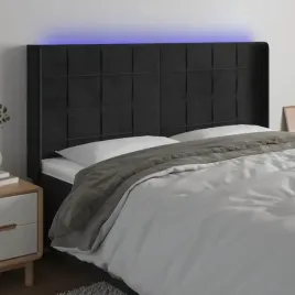 vidaxl-zaglowek-do-lozka-z-led-czarny-203x16x118-128-cm-aksamit
