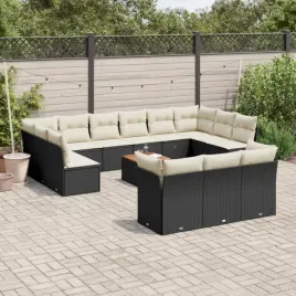 vidaxl-14-cz-zestaw-wypoczynkowy-do-ogrodu-poduszki-czarny-rattan-pe