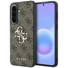 etui-guess-leather-4g-metal-logo-na-samsung-galaxy-a57-5g-brazowe