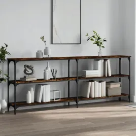 vidaxl-stolik-konsolowy-przydymiony-dab-200x29x75-cm
