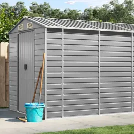 vidaxl-szopa-ogrodowa-jasnoszara-191x810x198-cm-stal-galwanizowana