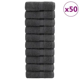 vidaxl-reczniczki-premium-solund-50-szt-antracytowe-30x30-cm