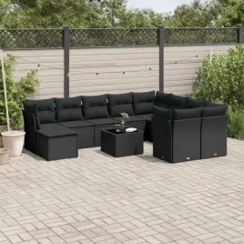 vidaxl-11-cz-zestaw-wypoczynkowy-do-ogrodu-poduszki-czarny-rattan-pe