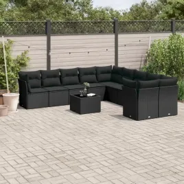 vidaxl-11-cz-zestaw-wypoczynkowy-do-ogrodu-poduszki-czarny-rattan-pe
